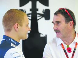 El expiloto británico estuvo ayer en el Autódromo de los Hermanos Rodríguez. Será el encargado de las entrevistas de hoy en el podio. AFP / M. Thompson