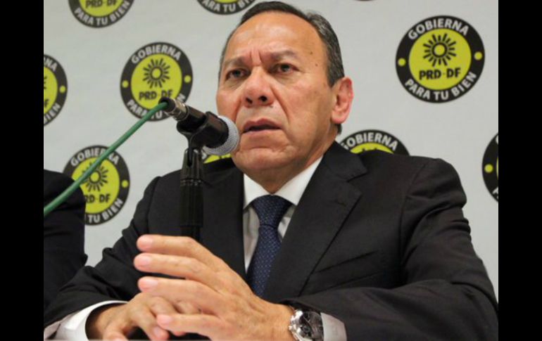 El ex líder del PRD estuvo en el taller 'Cuenca del Caribe: Regeneración democrática'. TWITTER / @Jesus_ZambranoG