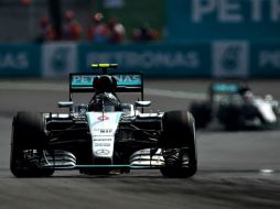 Rosberg triunfó partiendo desde la pole position. AFP / L. Baron