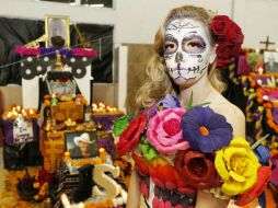 Fueron 14 altares los que involucraron a la comunidad. Joan Sebastian y Pedro Infante, entre los recordados. EL INFORMADOR / A. Camacho