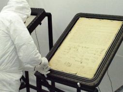 El método, bautizado como ''Datink'', permite determinar con exactitud el periodo de tiempo que la tinta lleva en el papel. NTX / ARCHIVO