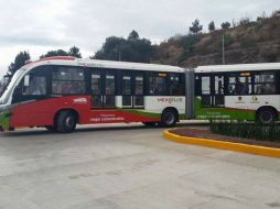 Autoridades confirman que el servicio de transporte ya está normalizado. TWITTER / @MexibusL2