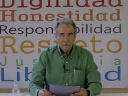 El ex secretario de Desarrollo Rural de Coahuila, Noé Garza Flores, acusó a los policías de haberle 'sembrado' la droga a su hijo. YOUTUBE / Noe Garza Flores