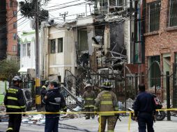 De los 27 lesionados, 14 fueron remitidas a diferentes centros asistenciales, informaron bomberos en un comunicado de la alcaldía. AP / F. Vergara