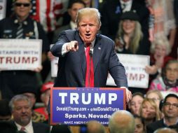 El texto aparece en momentos en que el magnate pierde terreno frente a otros rivales de su partido. AP / L. Iversen