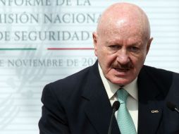 La posición del titular de la Conadic se presenta a poco más de tres meses de la fuga del capo. NTX / ARCHIVO