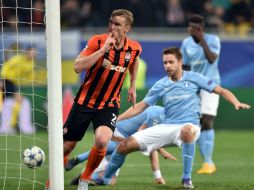 El Shakhtar cerró el marcador del partido con la anotación en los primeros diez minutos de la parte complementaria. AFP / S. Supinsky
