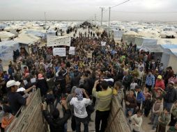 Jordania acoge a unos 600 mil refugiados sirios en campos como el de Zaatari; algunos han pasado hasta cuatro años internados. AFP / ARCHIVO