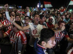 El ambiente era tenso en la Glorieta Minerva, pero al final la alegría se impuso. EL INFORMADOR / F. Atilano