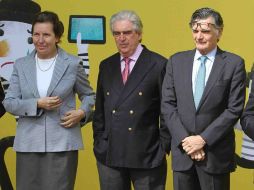 En la ceremonia de apertura estuvieron presentes la embajadaroa de Francia y Rafael Tovar y de Teresa, presidente del Conaculta. NTX / F. García