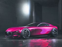 Con una silueta alargada el RX-Concept fue uno de los autos más atractivos del Salón de Tokio 2015. ESPECIAL / Mazda