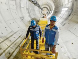Grandes contratos de obras de infraestructura han sido adjudicados directamente por el gobierno federal, como el Túnel Emisor Oriente. ESPECIAL / E. López