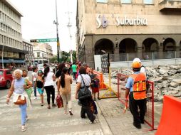 Los negocios afectados por las obras también pueden obtener una exención en gravámenes estatales. EL INFORMADOR / ARCHIVO