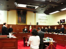 El pleno de la Corte no logró una mayoría calificada de ocho ministros para invalidar las reformas veracruzanas. SUN / ARCHIVO