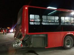 Autoridades acudieron al lugar para levantar indicios de los hechos para establecer la responsabilidad. ESPECIAL /