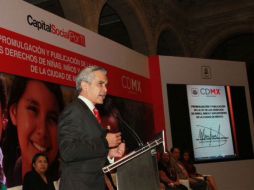 La Ley de los Derechos de Niñas, Niños y Adolescentes de la Ciudad de México entrará en vigor dentro 180 días. TWITTER / @ManceraMiguelMX