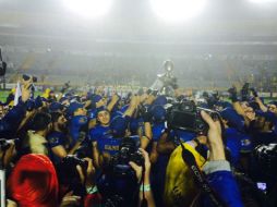 La lucha fue constante y fue Napoleón Juárez quien encargó de anotar para los de la UANL en el último cuarto. TWITTER / autenticos_uanl