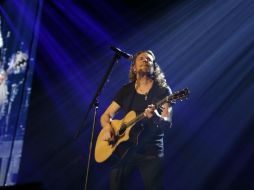 Fher Olvera, vocalista de Maná, se mostró agradecido con sus fans. SUN / L. Cortés