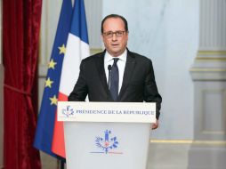Hollande afirmó que las autoridades actuarán con firmeza ante la tragedia. EFE / C. Alix