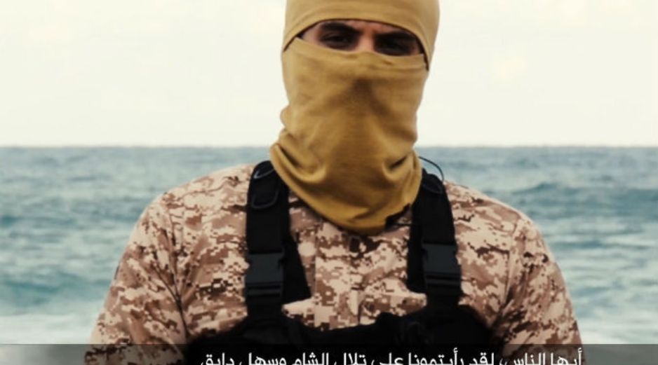 El video se suma a otros que también han amanezado con atentar contra países de la coalición. AFP / HO