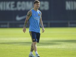 El equipo no ha sufrido la ausencia de Lionel Messi, pero con él son más fuertes. AFP / ARCHIVO