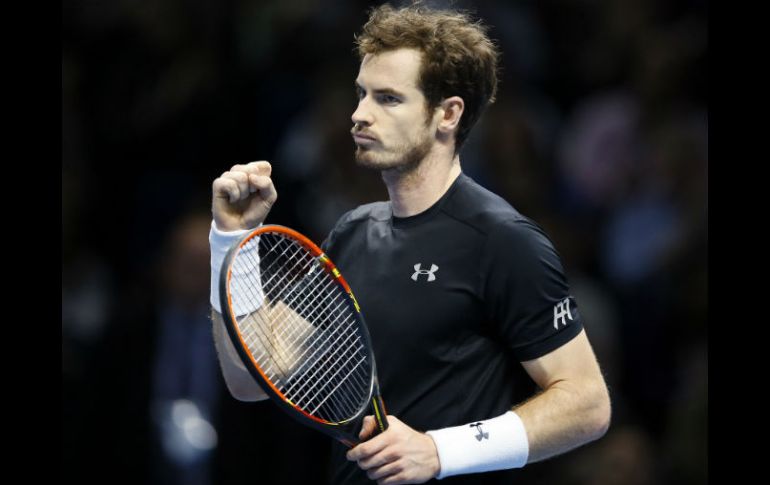 Murray actualmente se halla en Londres en el Masters. AP / ARCHIVO