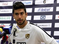 Herrera sabe que anotarle a las Águilas siempre deja un sentimiento especial. NTX / ARCHIVO