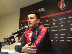 El argentinp dijo que asume la responsabildiad con el mismo entusiasmo del primer día. TWITTER / @atlasfc