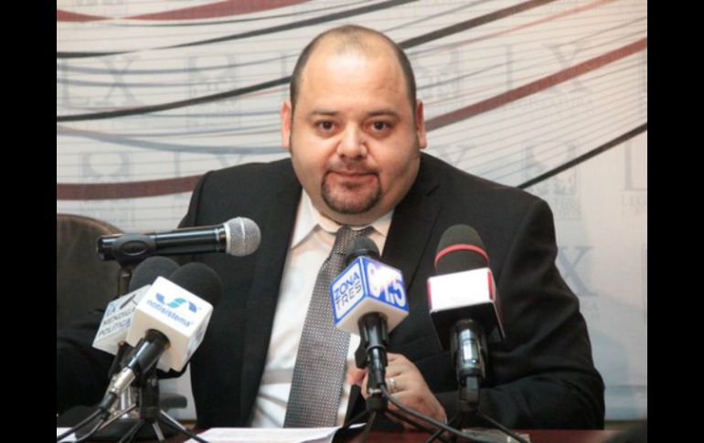 El diputado emecista, Ramón Guerrero indica que cuentan con el apoyo de la bancada de su partido y otras fracciones. TWITTER / @LegislativoJal