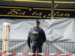 'Hemos salido, empezamos', dice el mensaje enviado a las 21:42 horas. AFP / D. Faget