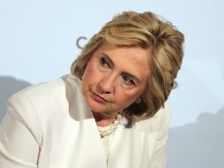 ''El mundo entero tiene que ser parte de esta lucha, pero Estados Unidos tiene que liderarla'', afirma Clinton. AFP / S. Platt