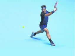 El suizo Roger Federer se perfila como uno de los favoritos para llevarse la corona de la Copa Masters de Londres.  / Arena O2