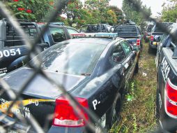 Cuando la presente administración de Pablo Lemus inició funciones se confirmó que, de 272 patrullas, 122 no funcionaban. EL INFORMADOR /