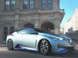 El sofisticado volante del IDS Concept deja que el conductor pueda manejarlo en este modo. ESPECIAL / Nissan