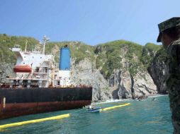 La empresa responsable iniciará la segunda etapa de salvamento para dar destino final al buque. SUN / ARCHIVO