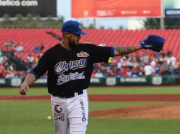 Oliver mantuvo el cero en la pizarra durante ocho entradas, en las que permitió cinco imparables. EL INFORMADOR / M. Vargas