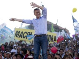 Macri será el sucesor de la presidenta Cristina Fernández. AP / N. Pisarenko