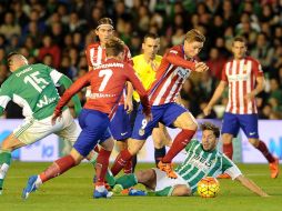 Los Colchoneros llegaron a 26 puntos, a 4 del Barça. AP / C. Quicler