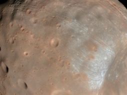 Las partes de Fobos que resistan este proceso de desintegración formarán piezas de gran tamaño. ESPECIAL / NASA