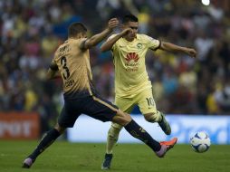 Ante la UNAM, Martínez vio su quinta tarjeta amarilla del certamen, por lo que fue sancionado un encuentro. MEXSPORT / ARCHIVO