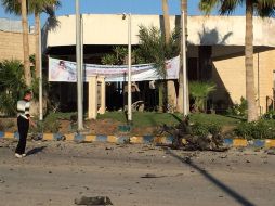 En el hotel se alojaban jueces que viajaron a la región para supervisar las elecciones parlamentarias del domingo y el lunes pasados. AFP /