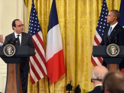 El presidente François Hollande, dijo ''es necesario evitar toda escalada'' de tensiones entre Turquía y Rusia por el incidente. AFP / N. Kamm