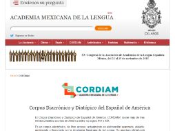 Esta recopilación tiene una profundidad histórica de 400 años, con documentos desde el 1494 y 1904. ESPECIAL / academia.org.mx/Cordiam