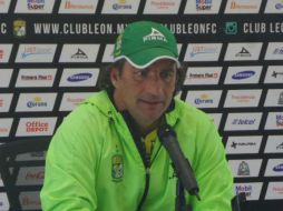 Pizzi se dice preparado para errores arbitrales en su contra, durante el partido que se jugará en el Estadio Azteca. TWITTER / @clubleonfc