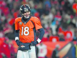 Peyton Manning sumará el próximo fin de semana su segundo encuentro sin actividad, después de quedar lesionado desde la Semana 10. AP /