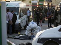 La escalada de violencia en Israel continúa imparable tras una semana de relativa calma. EFE / S. Mustafa