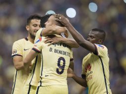 Los goles fueron obra de Goltz, Aguilar, Benedetto y Arroyo. MEXSPORT / O. Martínez