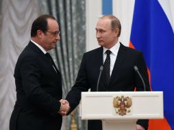 En lo que discreparon ambos mandatarios es en el futuro del presidente sirio, Bachar al Asad. AFP / S. Sakutin