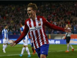 Gracias a un gol de Antoine Griezmann, el Atlético de Madrid llega a 29 unidades. AP / F. Seco