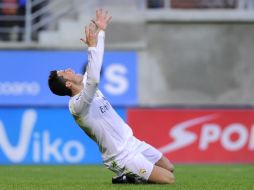 El cuadro Merengue volvió a la vida con este triunfo. AFP / A. Guillenea